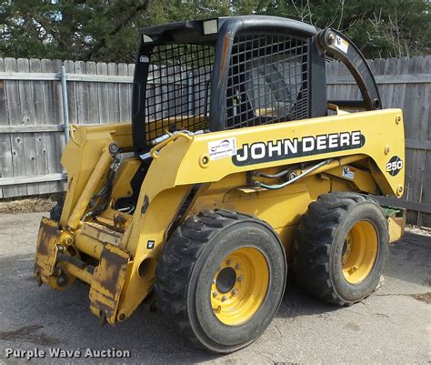 john deere 250 diesel skid steer loader for sale|john deere 250 for sale.